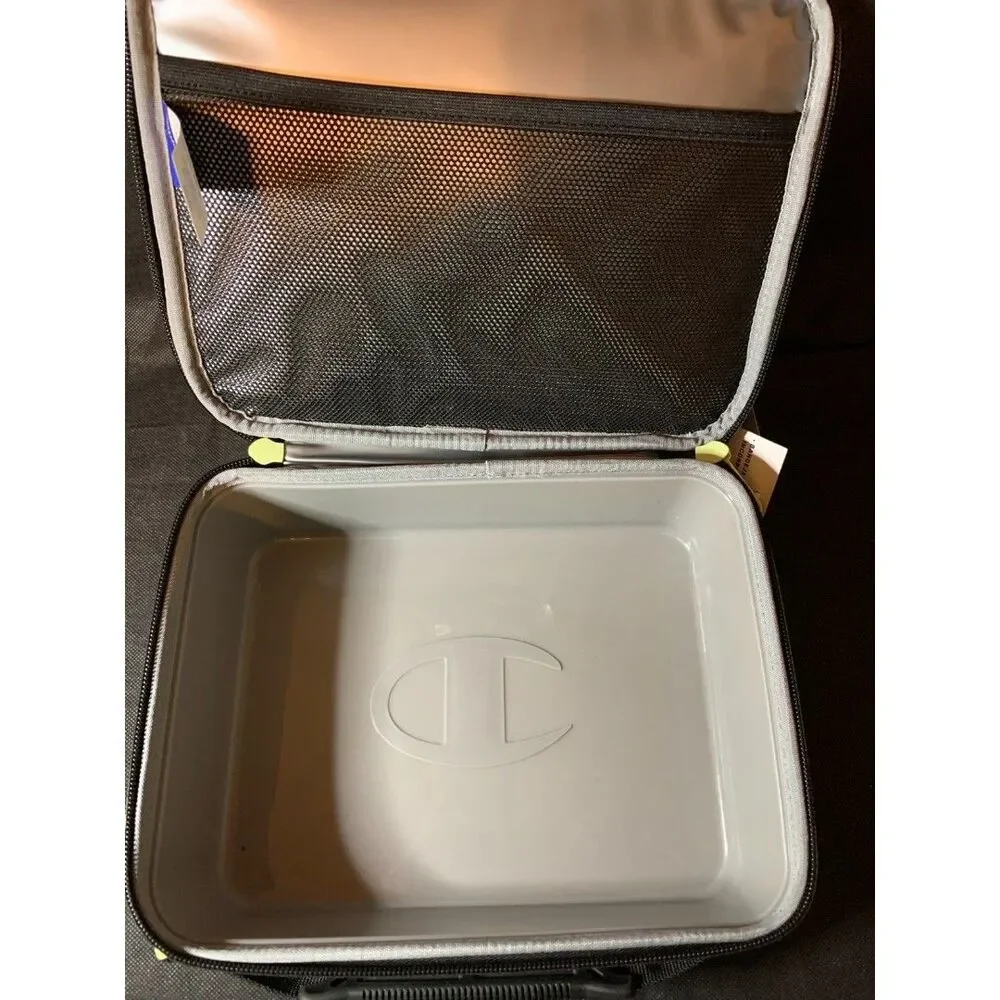 Champion Center Lunch Kit with Tray - Dark Gray Logo